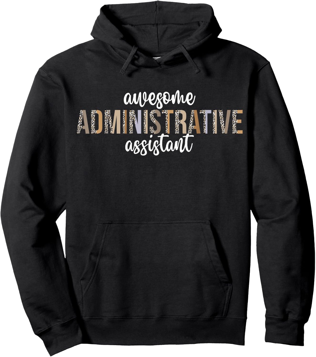 Administrative Assistant Medical Professional Day Admin Hoodie - Hoodie | Black