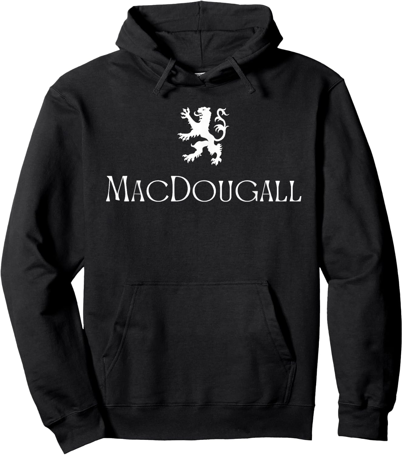 MacDougall Clan Scottish Family Name Scotland Heraldry Hoodie - Hoodie | Black