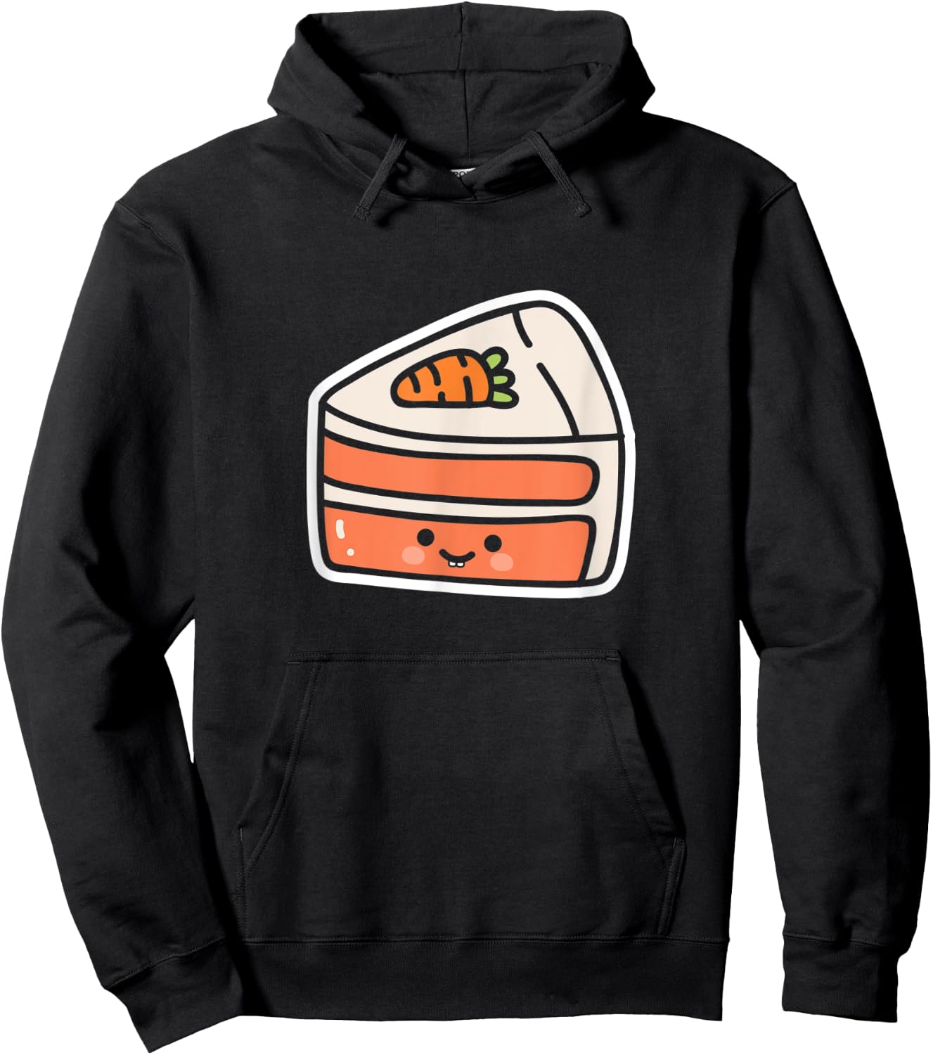 Carrot Cake Sweet I Carrot Cake Carrot Cake Kawaii Children Hoodie - Hoodie | Black