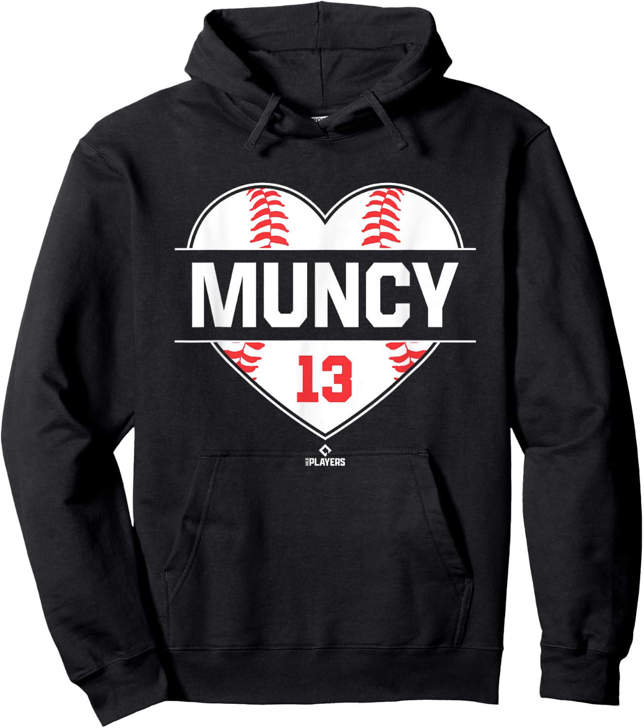Vintage Baseball Bat Gameday Max Muncy Los Angeles MLBPA Hoodie - Hoodie | Black