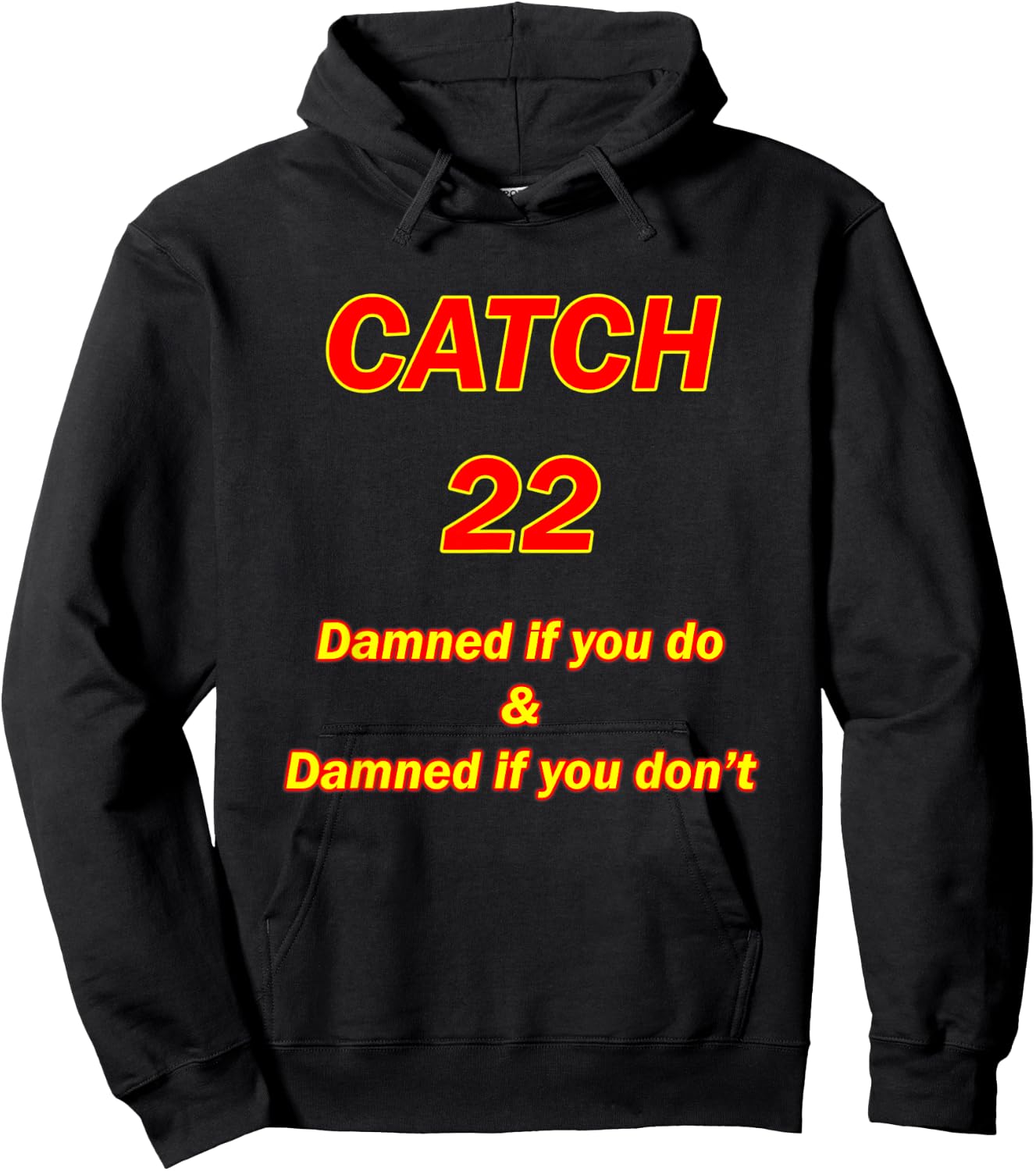 Catch 22 Hoodie - Hoodie | Black
