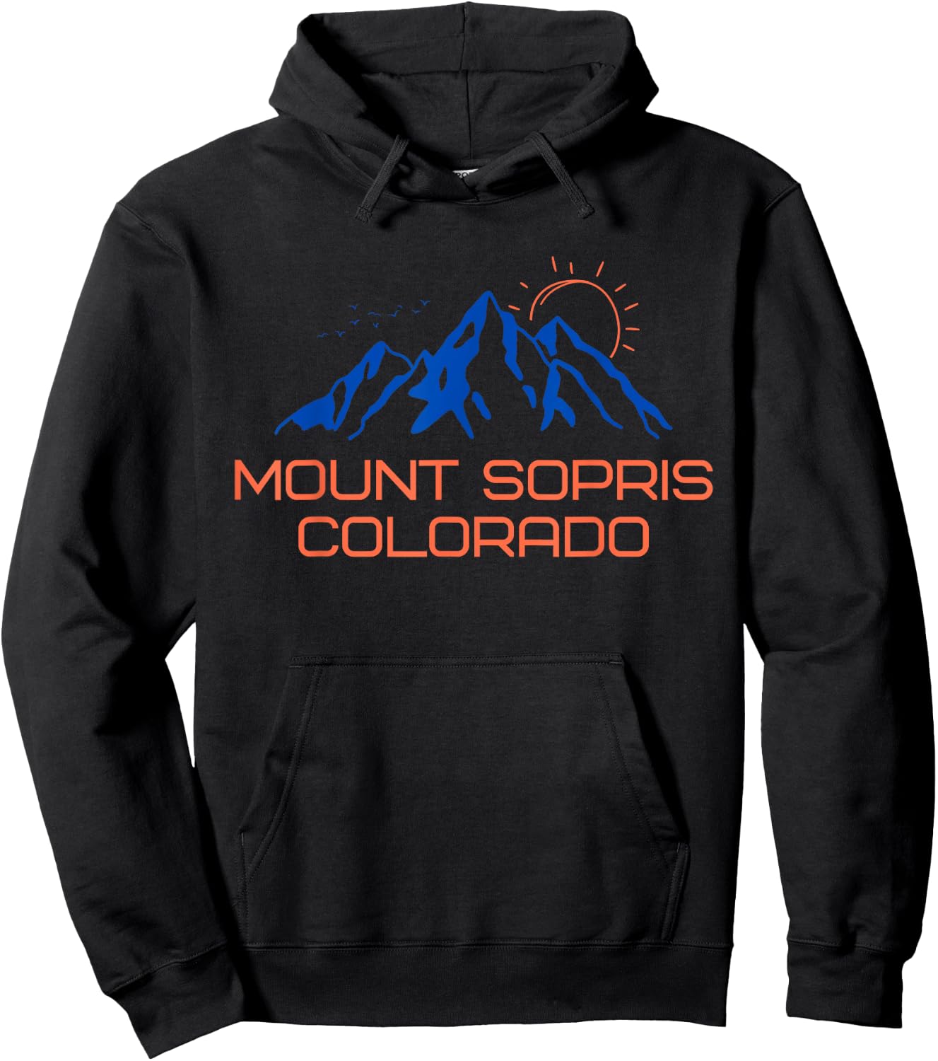Hiking Mount Sopris Colorado Mountain Climbing a Hoodie - Hoodie | Black