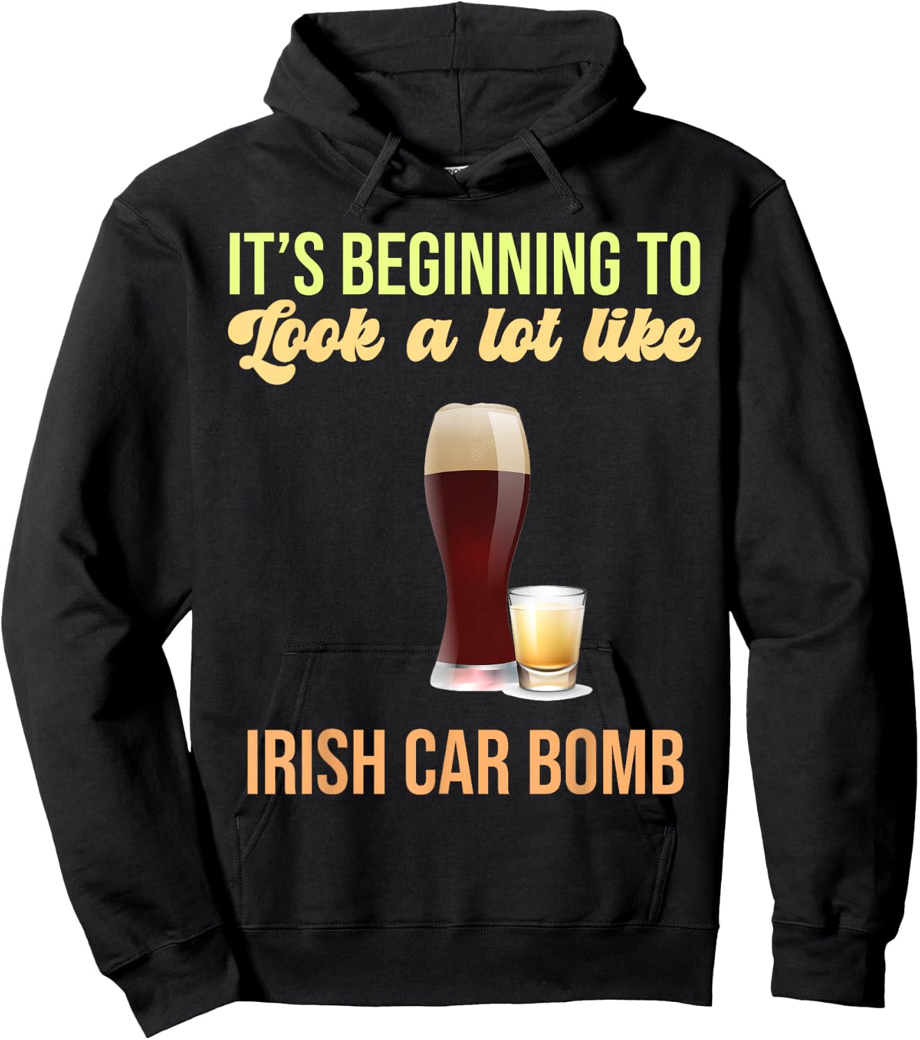 Its Beginning To Look A Lot Like Irish Car Bomb Toast to the Hoodie - Hoodie | Black