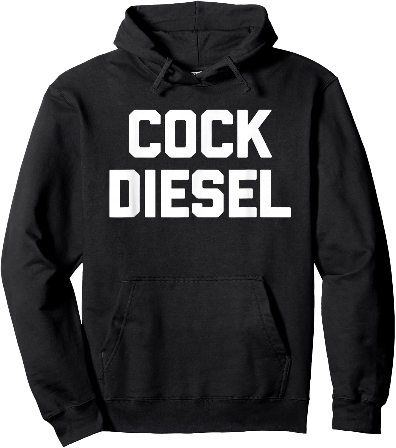Cock Diesel Funny Workout Weightlifting Powerlifting Gym Men Hoodie - Hoodie | Black
