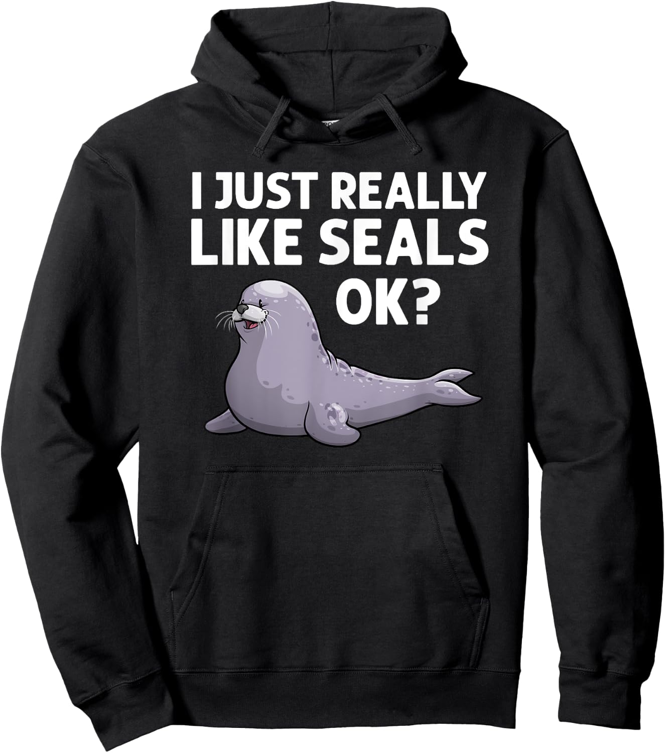 Cool Seal Women Sea Lion Zookeeper Sea Animal Seals Hoodie - Hoodie | Black