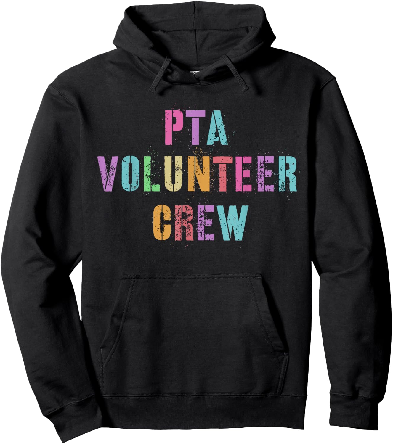 PTA VOLUNTEER CREW Hello Parents Ready Back To School Hoodie - Hoodie | Black