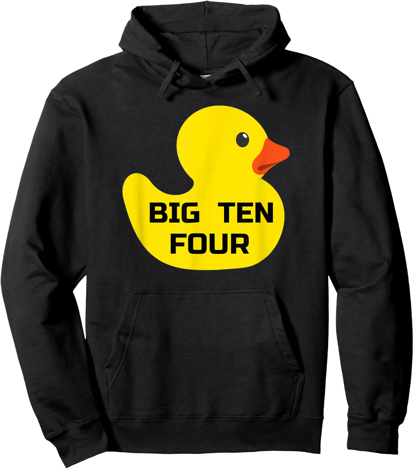 Trucker Rubber Ducky Big , Ten Four 10 , 4 Hoodie - Hoodie | Black