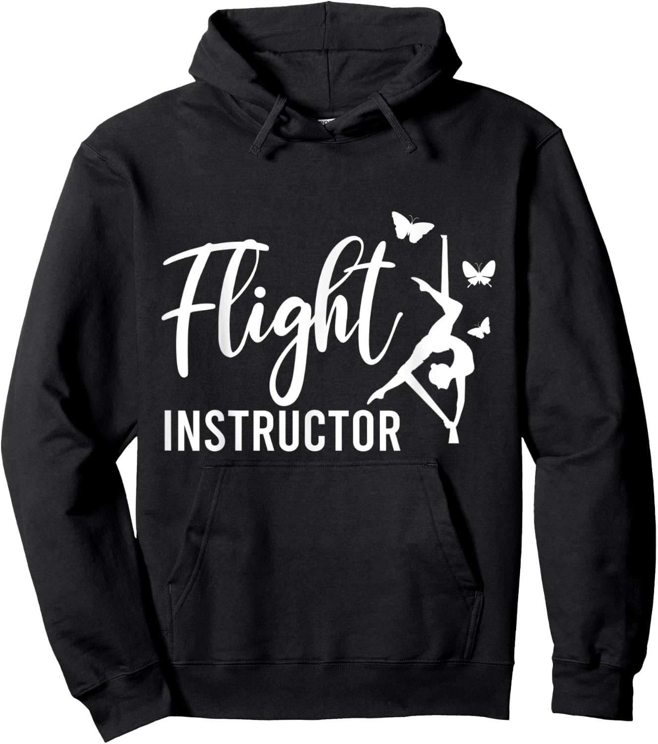 Flight Instructor Aerial Arts Aerialist Circus Hoodie - Hoodie | Black