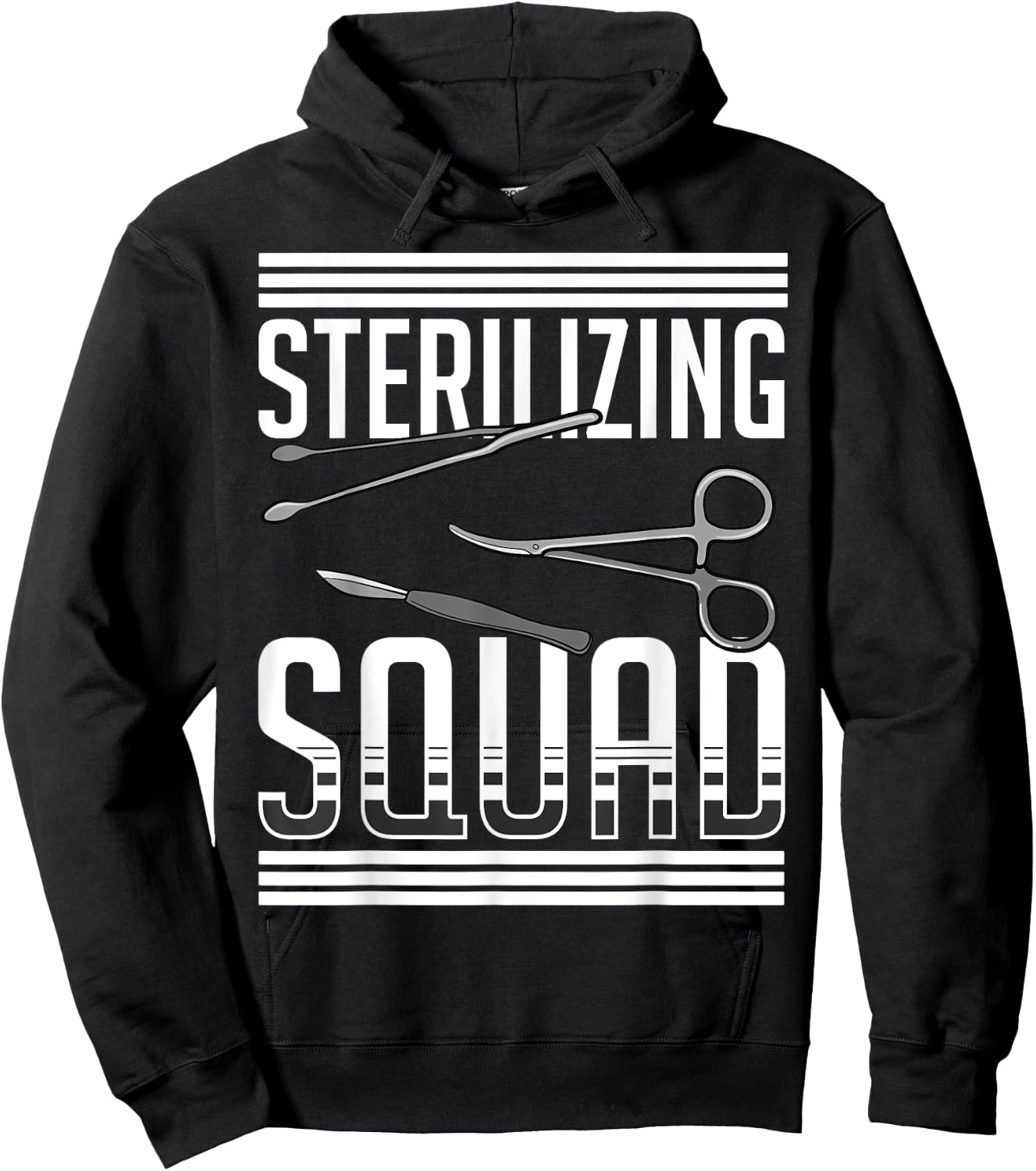 Sterile Processing Technician Instruments Tech Certification Hoodie - Hoodie | Black