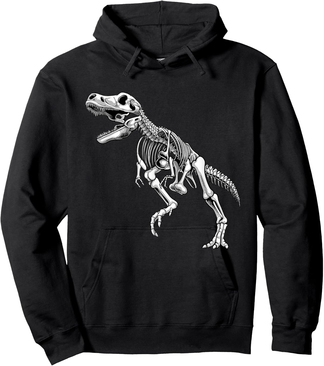 Funny T-Rex Art Women Dino Tyrannosaurus Dinosaur Hoodie - Hoodie | Black