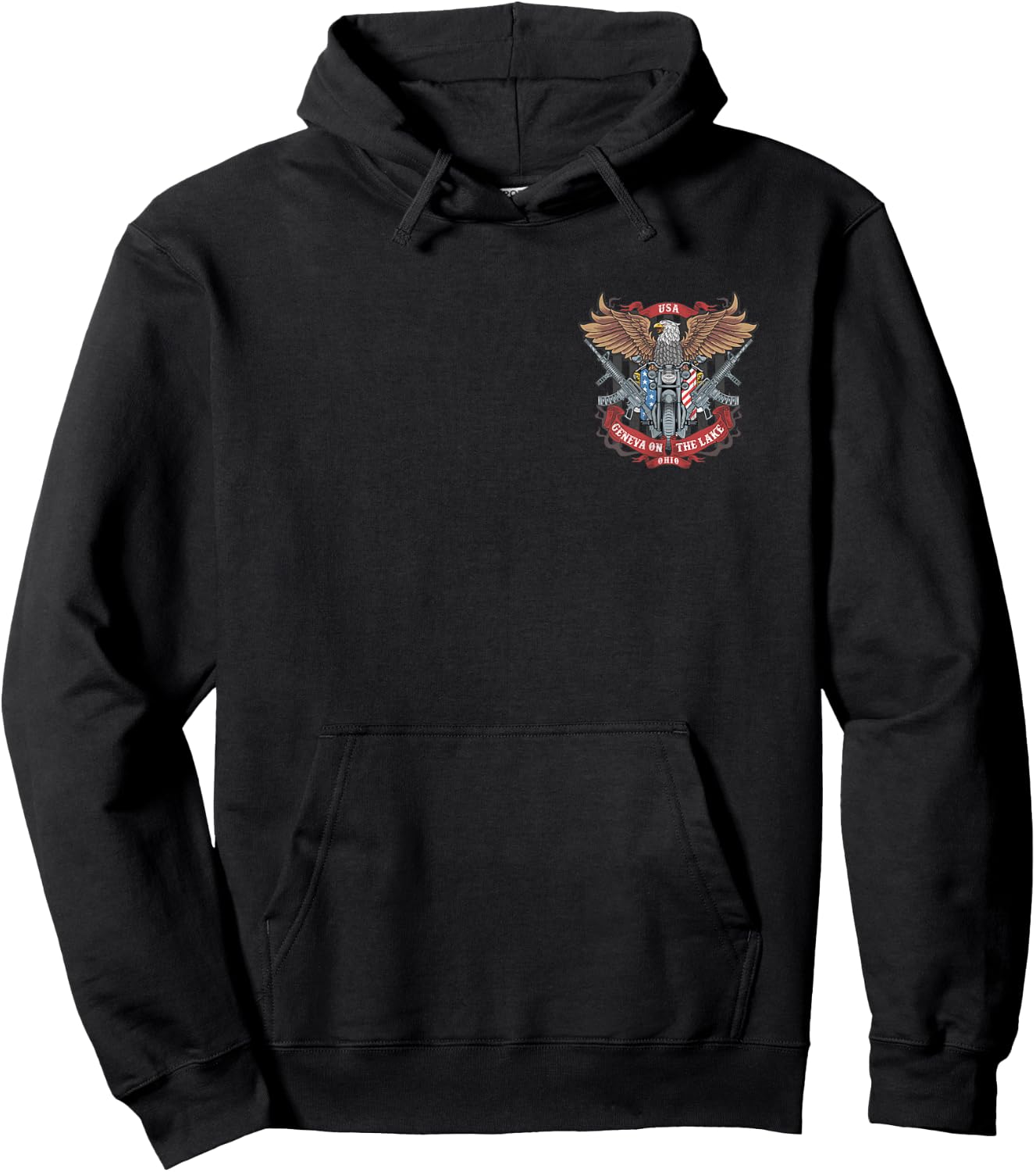 Geneva On The Lake Ohio Hoodie - Hoodie | Black