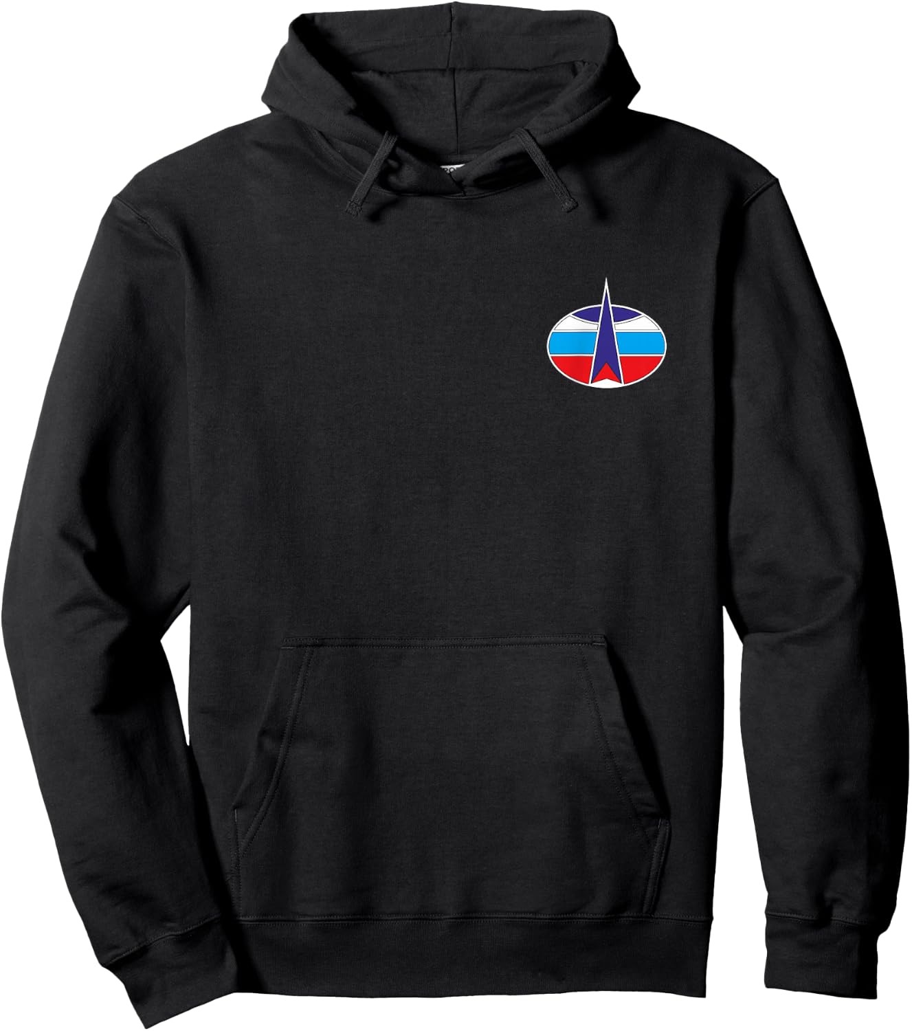 Russian Space Forces Program Russia Aerospace Patriot Hoodie - Hoodie | Black
