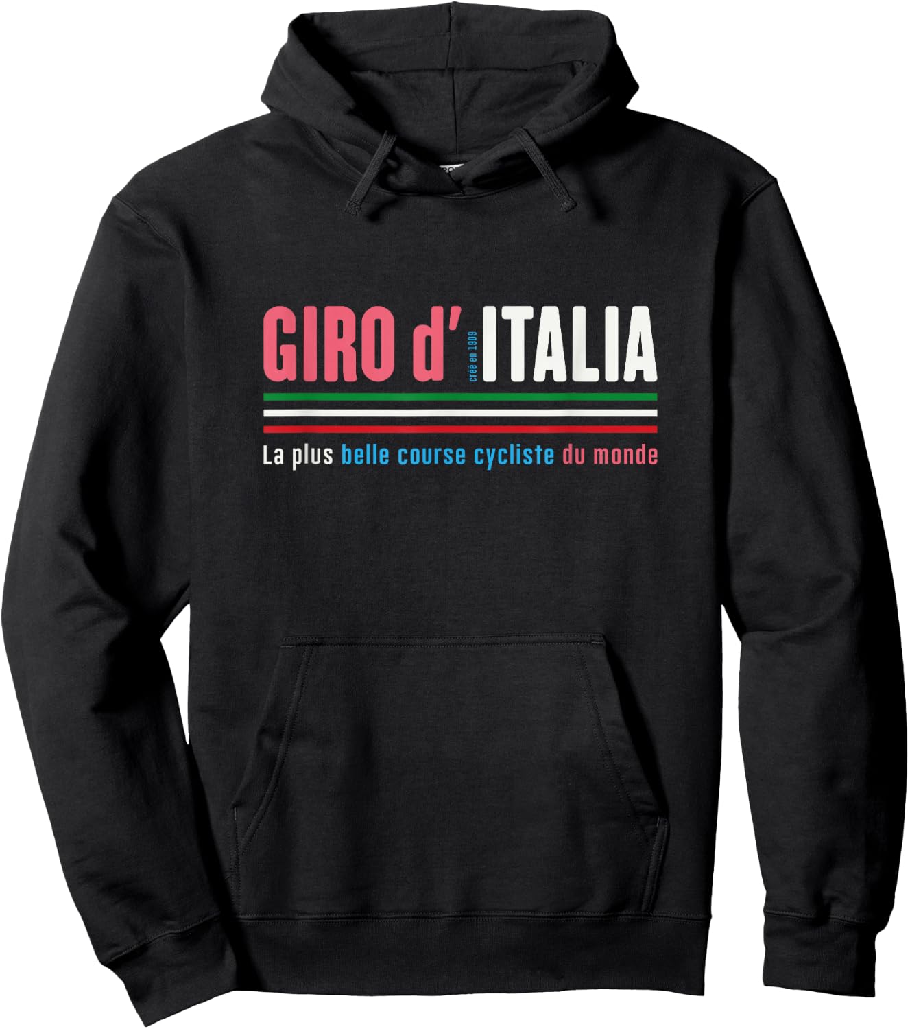 Giro D Italia The World's Most Beautiful Bike Race Hoodie - Hoodie | Black