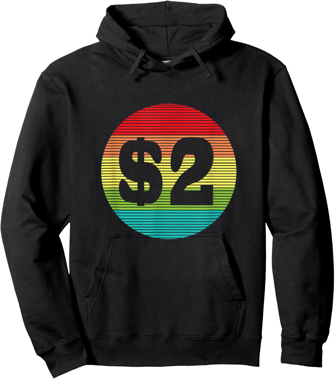 I Want My Two Dollars $2 Funny 80s Saying Movie Humor Hoodie - Hoodie | Black
