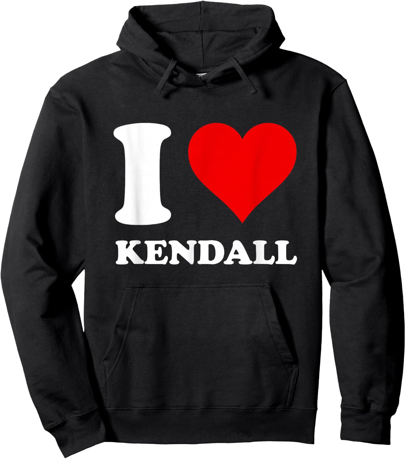 I Love Kendall Hoodie - Hoodie | Black