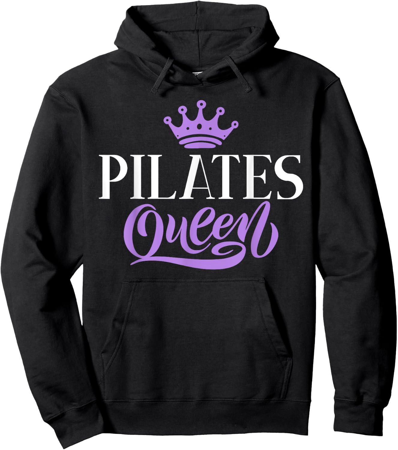 Pilates Queen Hoodie - Hoodie | Black