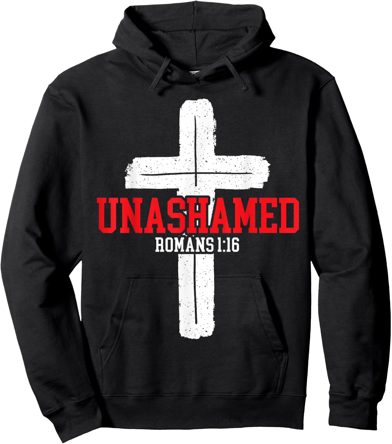 Unashamed Jesus Christ Religious Pastor Christian Believer Hoodie - Hoodie | Black