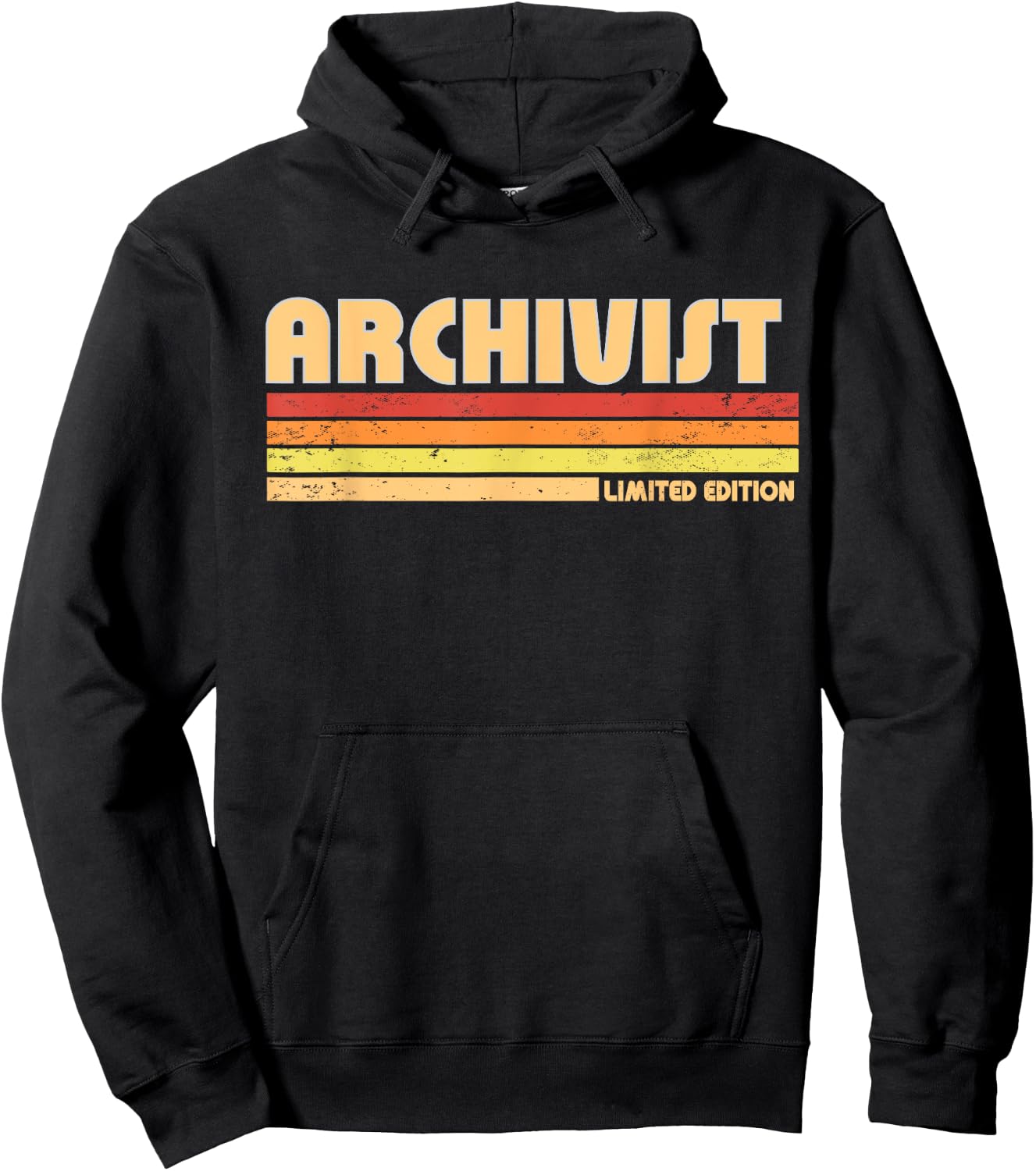 ARCHIVIST Funny Personalized Title Profession Birthday Idea Hoodie - Hoodie | Black