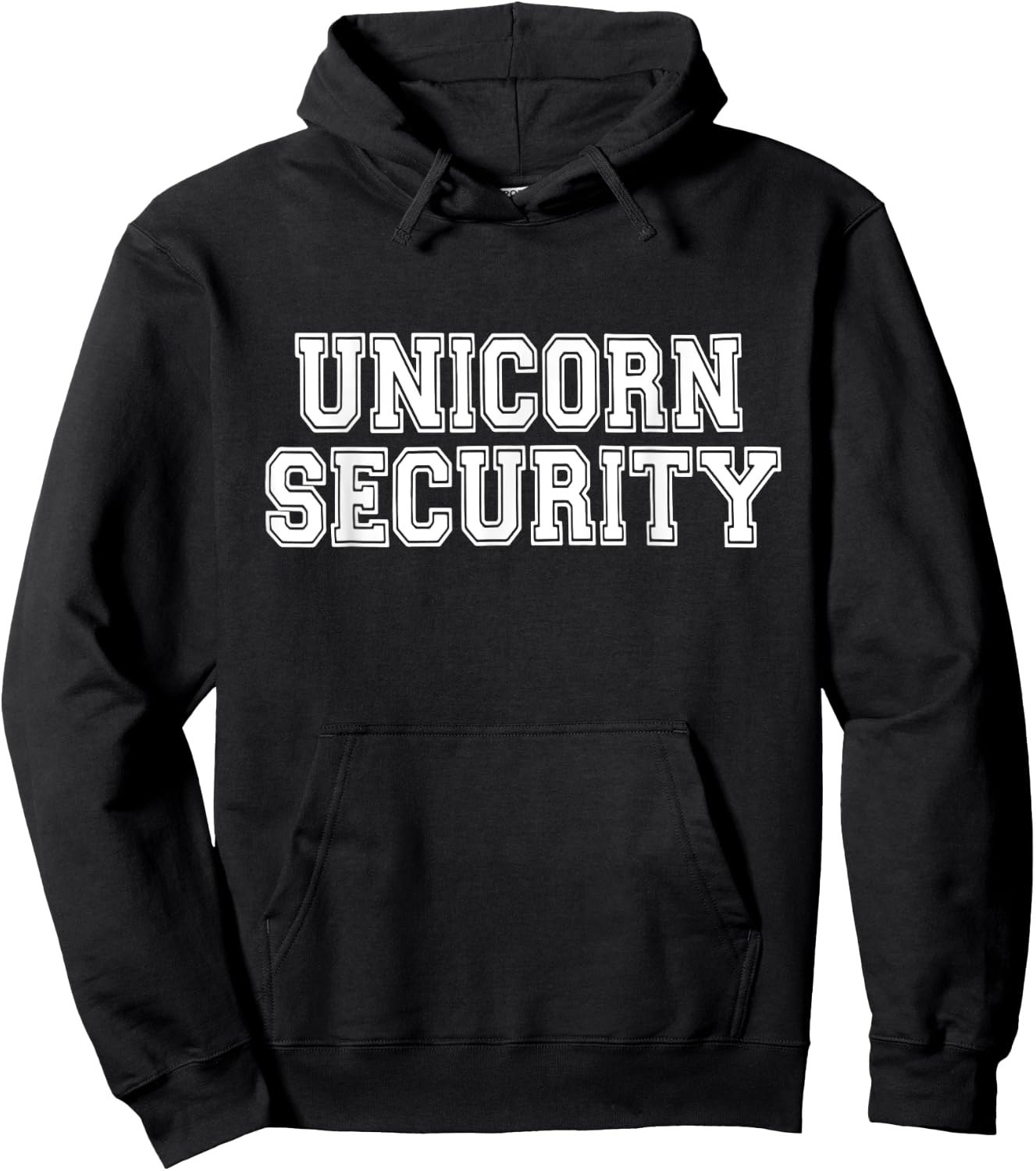 Halloween Mother Daughter Costume Unicorn Security Dad Mom Hoodie - Hoodie | Black