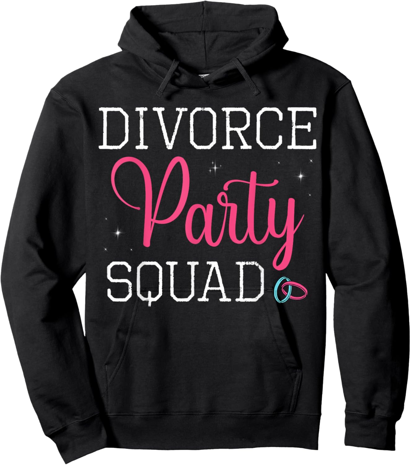 Divorce Party Squad End Of Marriage Divorcement Ex Wife Hoodie - Hoodie | Black