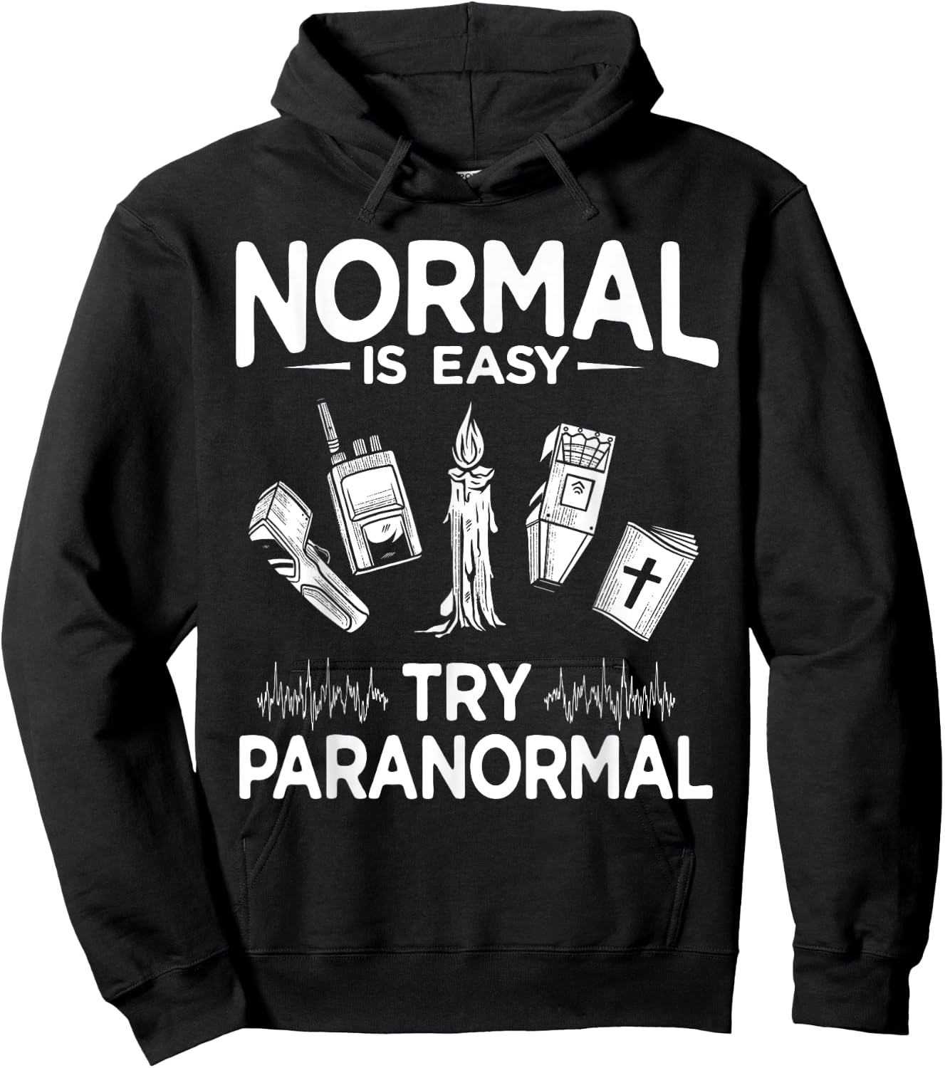 Phasmophobia - Ghost Hunter - Paranormal Investigator Hoodie - Hoodie | Black
