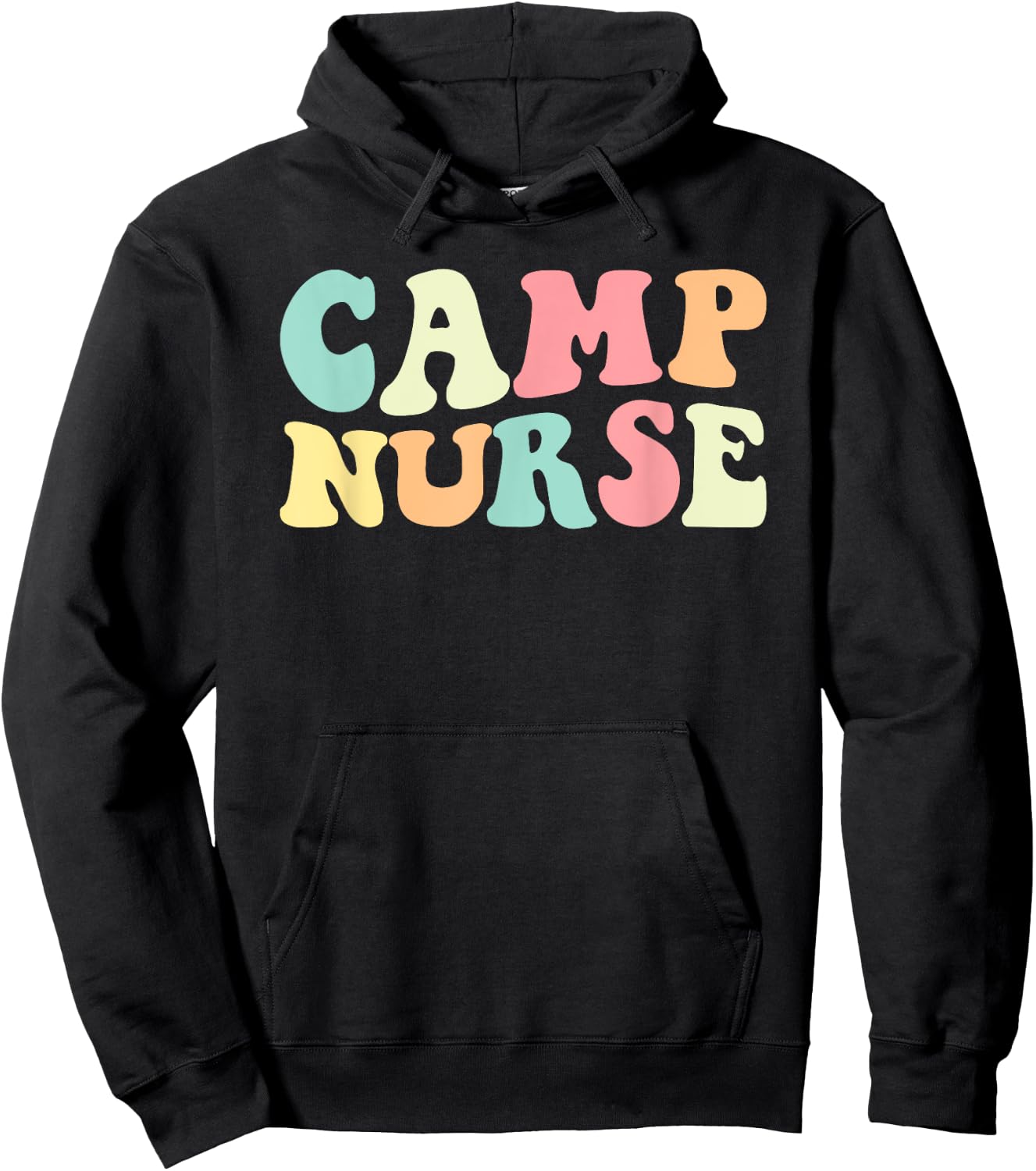 Camp Nurse Camp Nurse Nurses Day Hoodie - Hoodie | Black