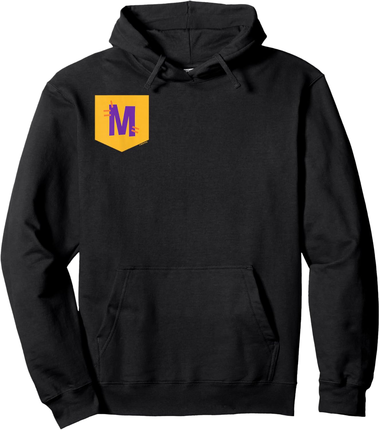 Blippi Meekah Official Pocket Logo Hoodie - Hoodie | Black