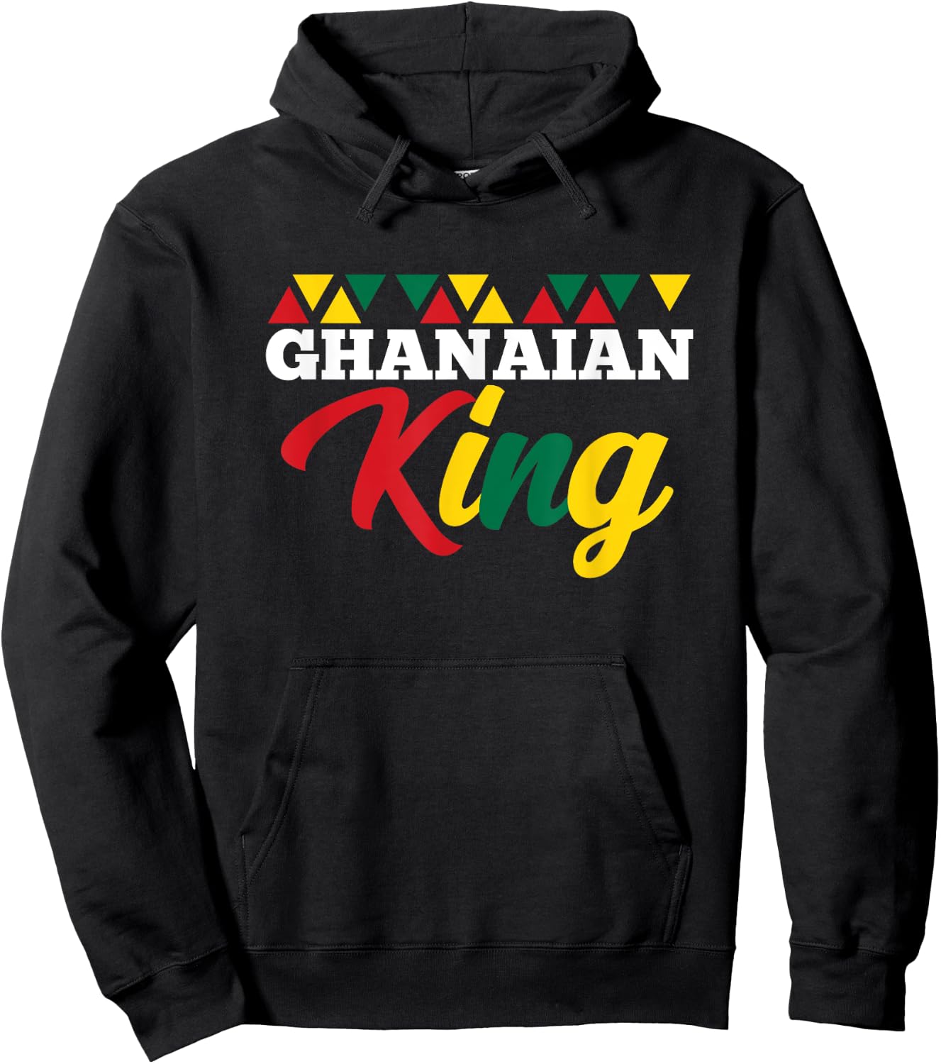 Ghana King Hoodie - Hoodie | Black