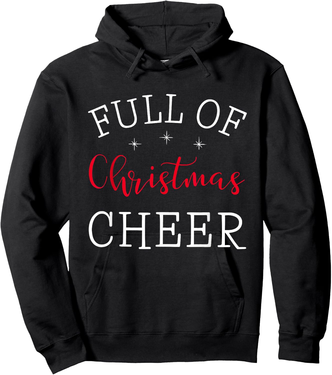 Full Of Christmas Beer And Christmas Cheer Couple Matching Hoodie - Hoodie | Black