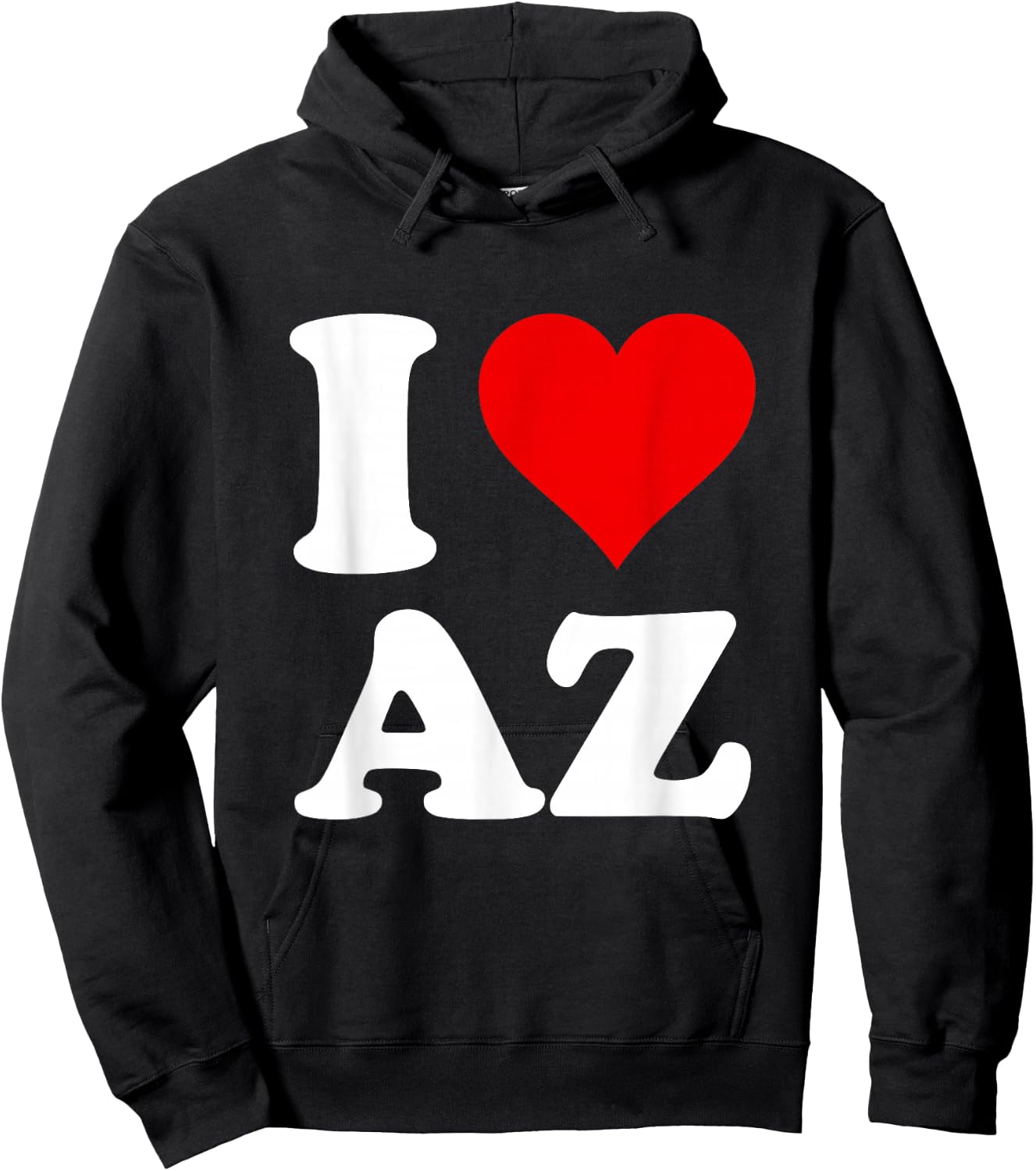 I Love AZ Hoodie - Hoodie | Black