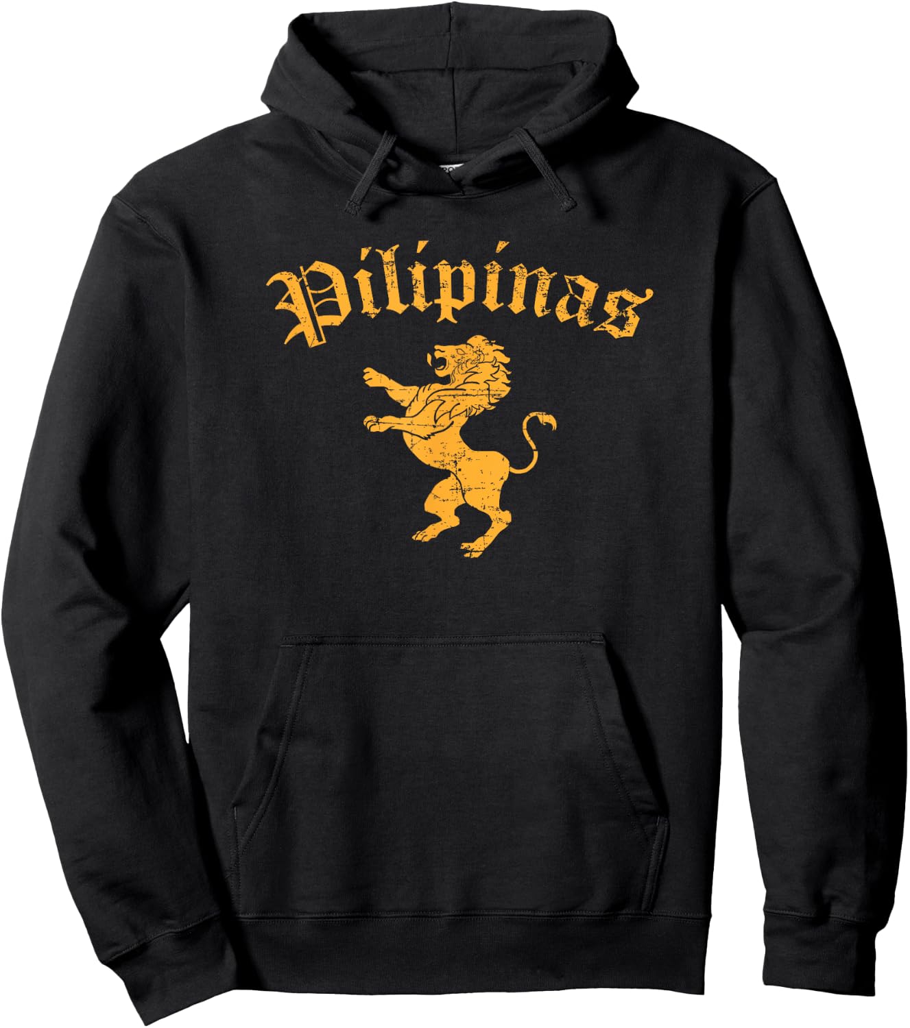 Pilipinas Philippines Lion Symbol Filipino Pride Hoodie - Hoodie | Black