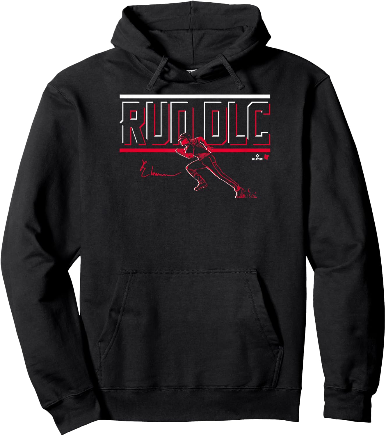 Elly De La Cruz - Run DLC - Cincinnati Baseball Hoodie - Hoodie | Black