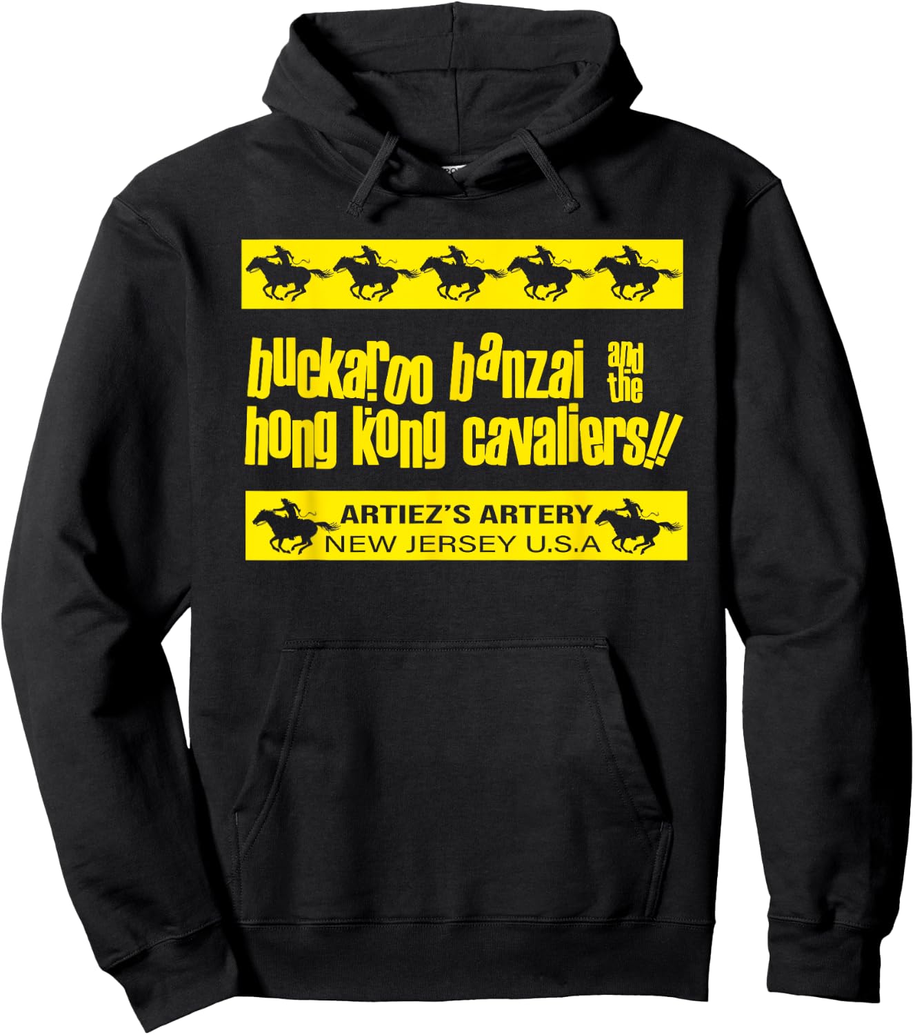 Buckaroo Banzai And The Honkong Cavaliers Hoodie - Hoodie | Black
