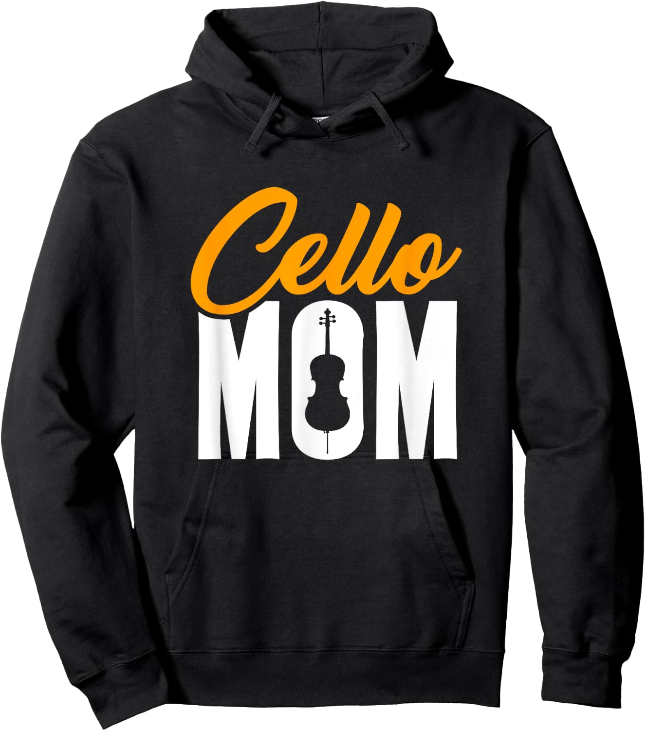 Cello Mom Cellist Player Orchestra Musician Cello Hoodie - Hoodie | Black