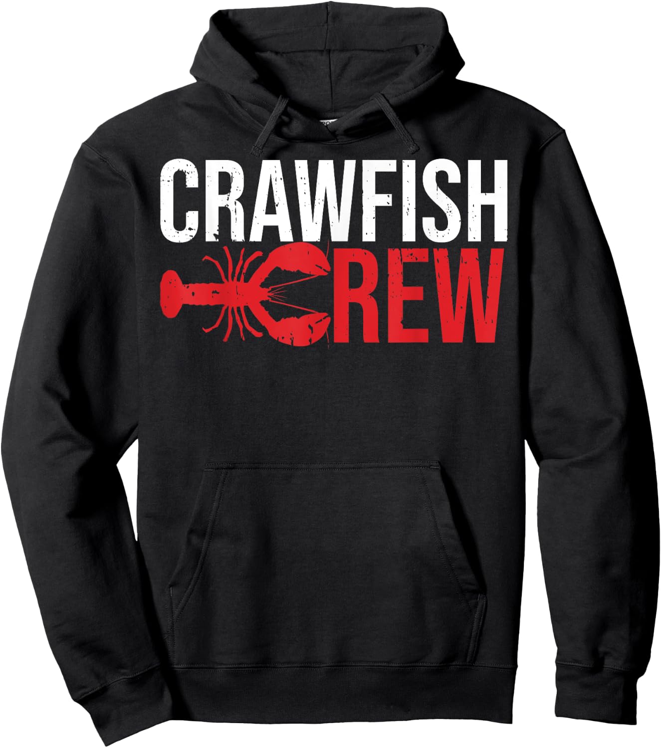 Cajun Crawfish Crew Seafood Crayfish Crawdads Boil Shrimp Hoodie - Hoodie | Black