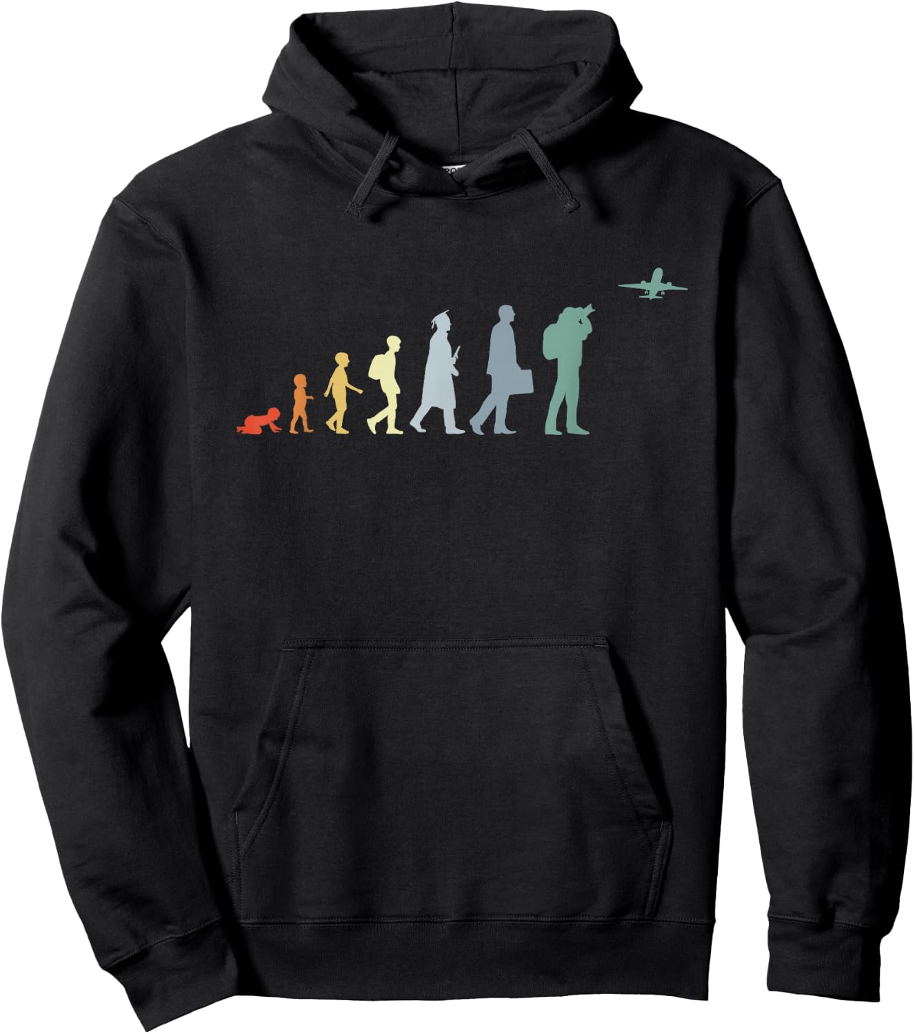 Plane Spotter Evolution Hoodie - Hoodie | Black