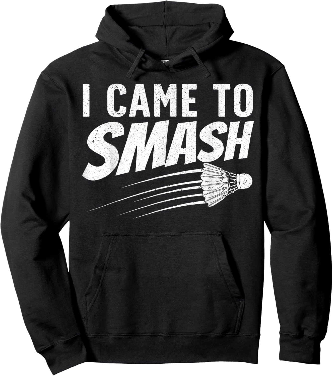 Funny Badminton Design Women Kids Badminton Players Hoodie - Hoodie | Black
