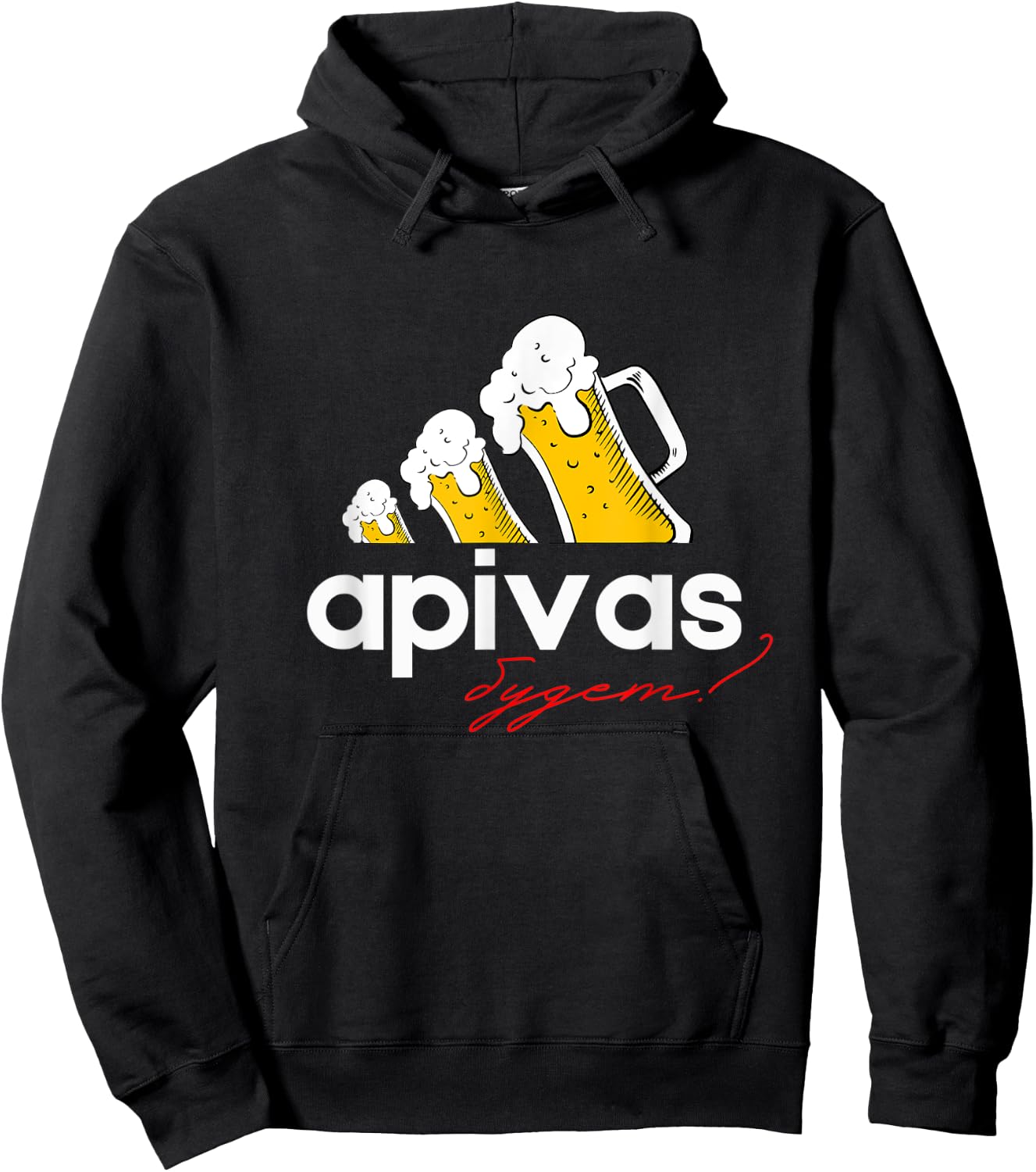 APIVAS Budet Funny Russian Hoodie - Hoodie | Black