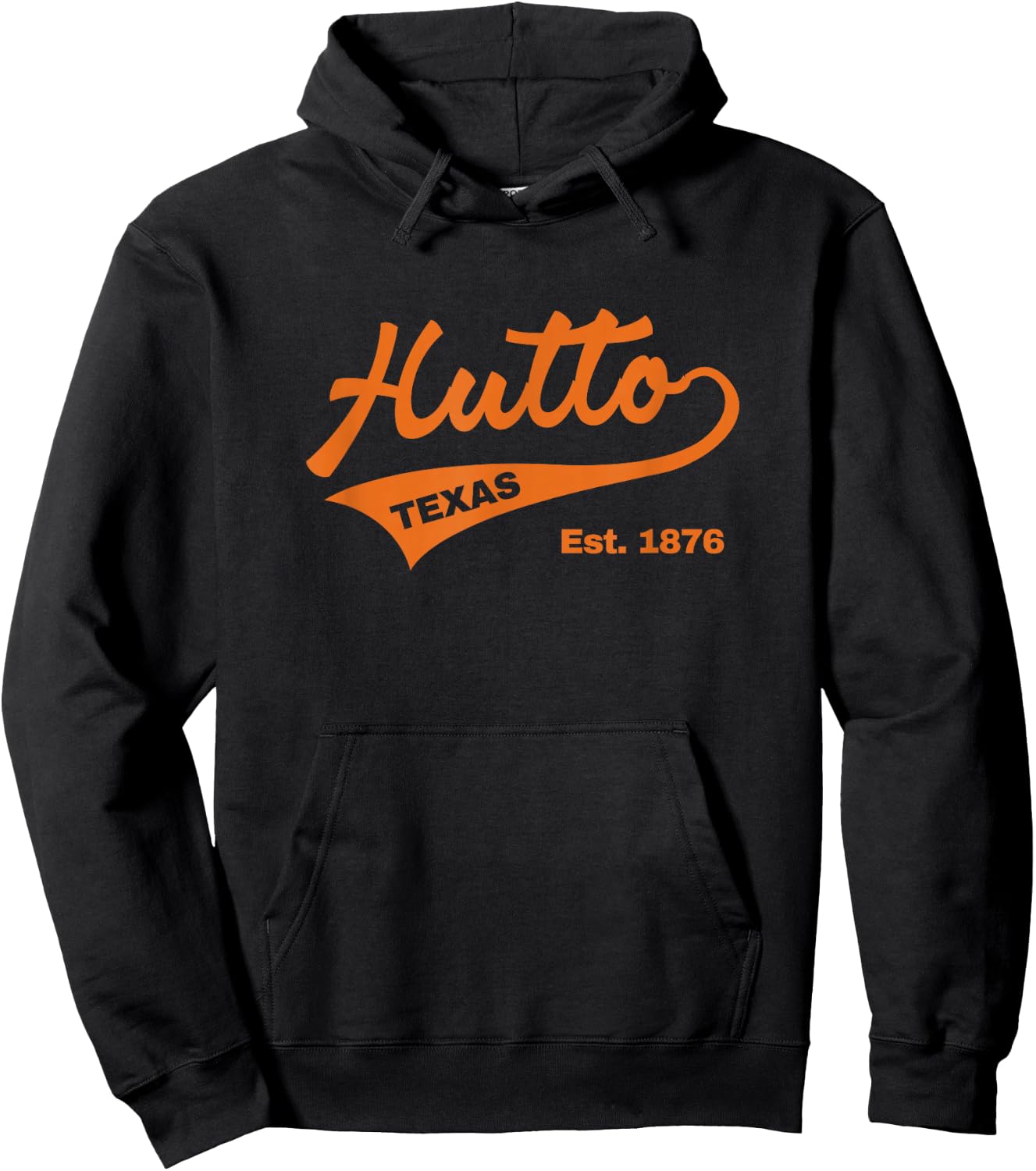 Hutto Texas Vintage Hutto TX Hoodie - Hoodie | Black