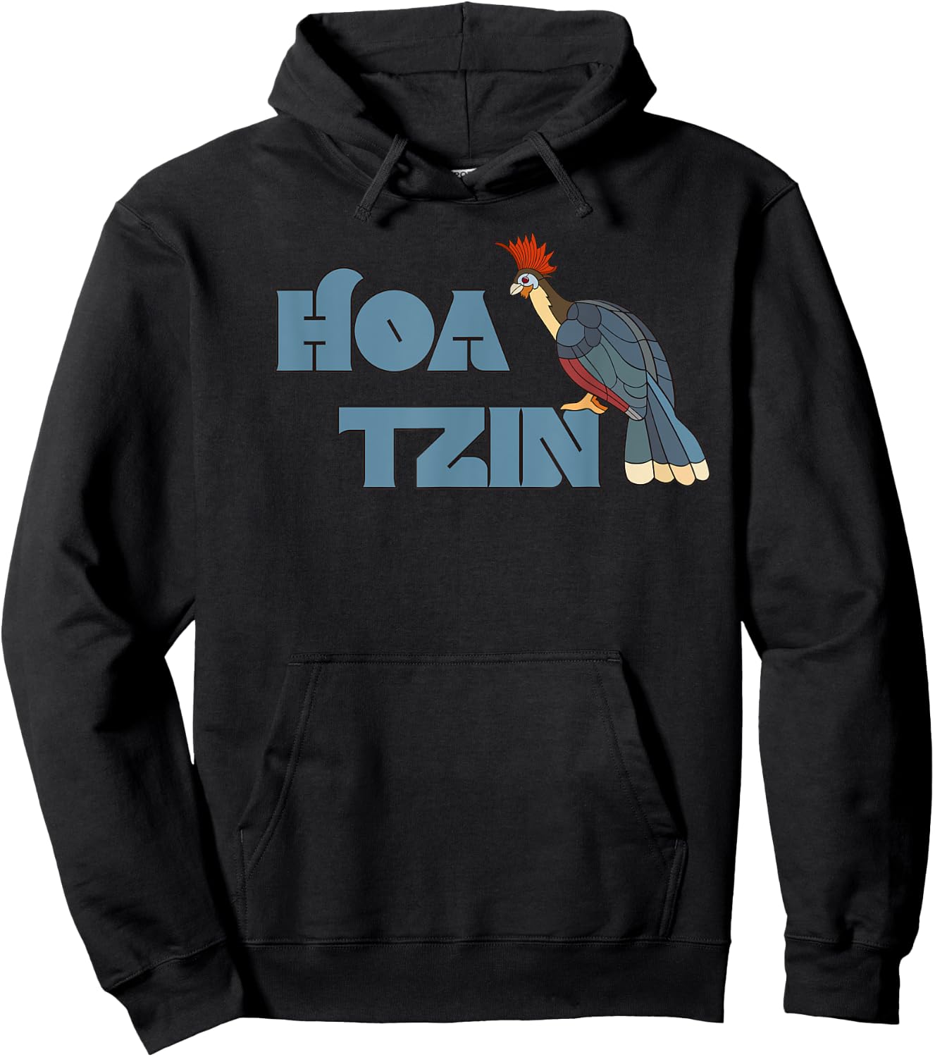 Hoatzin Bird Hoactzin Opisthocomus hoazin Hoodie - Hoodie | Black