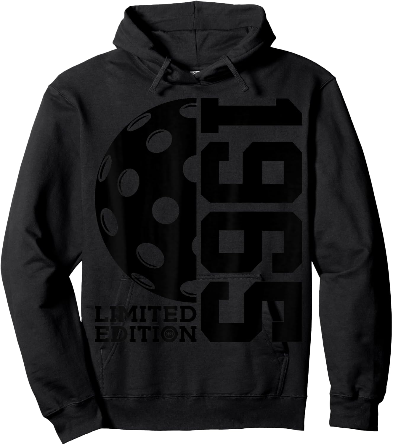 60th BIRTHDAY PICKLEBALL LIMITED EDITION 1965 Hoodie - Hoodie | Black