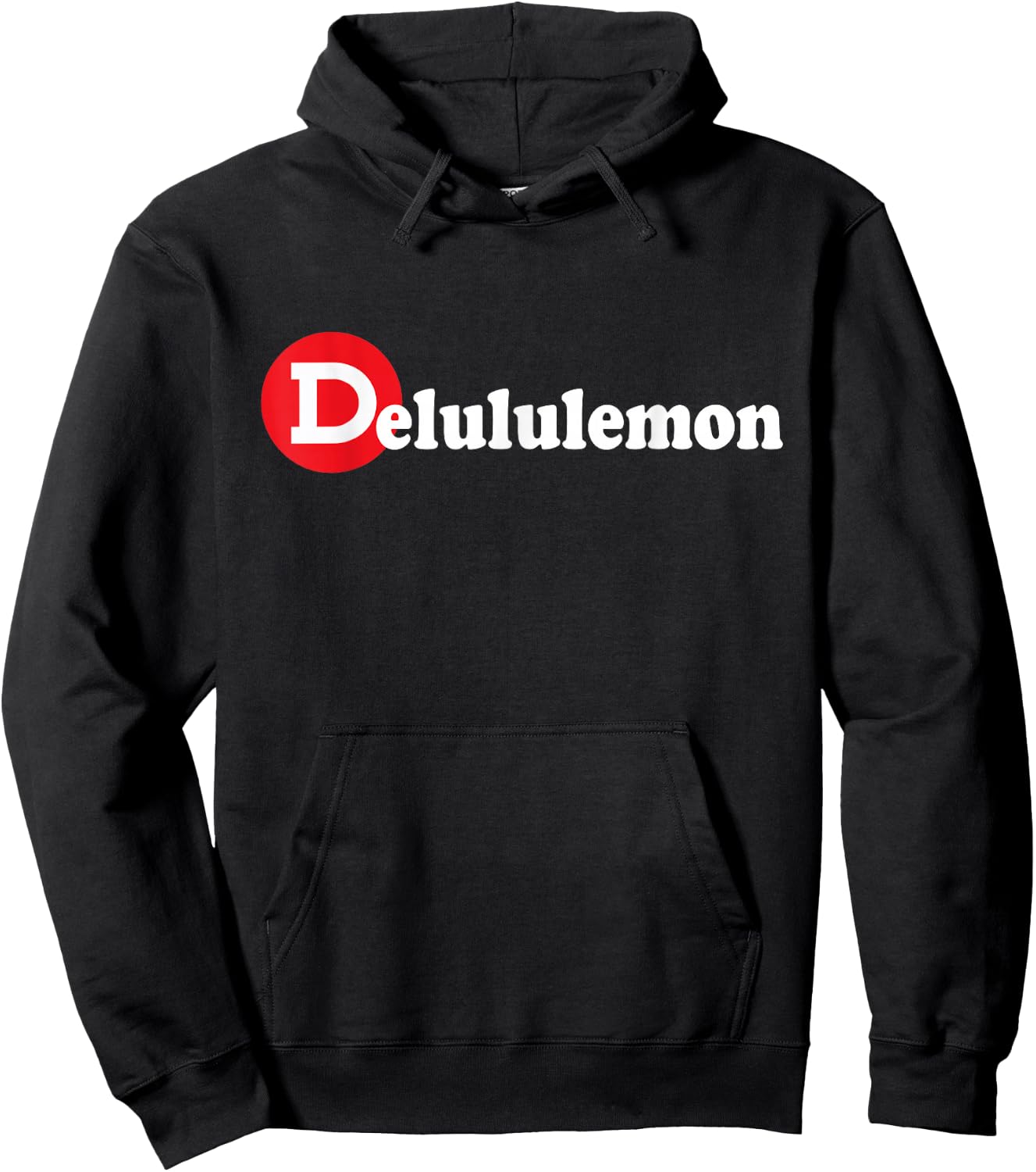 Delulu | Delululemon Hoodie - Hoodie | Black