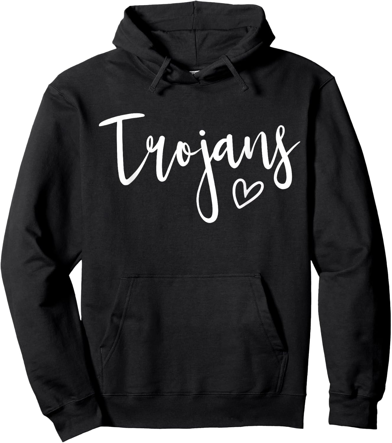 Trojans High School Trojans Sports Team Women's Trojans Hoodie - Hoodie | Black