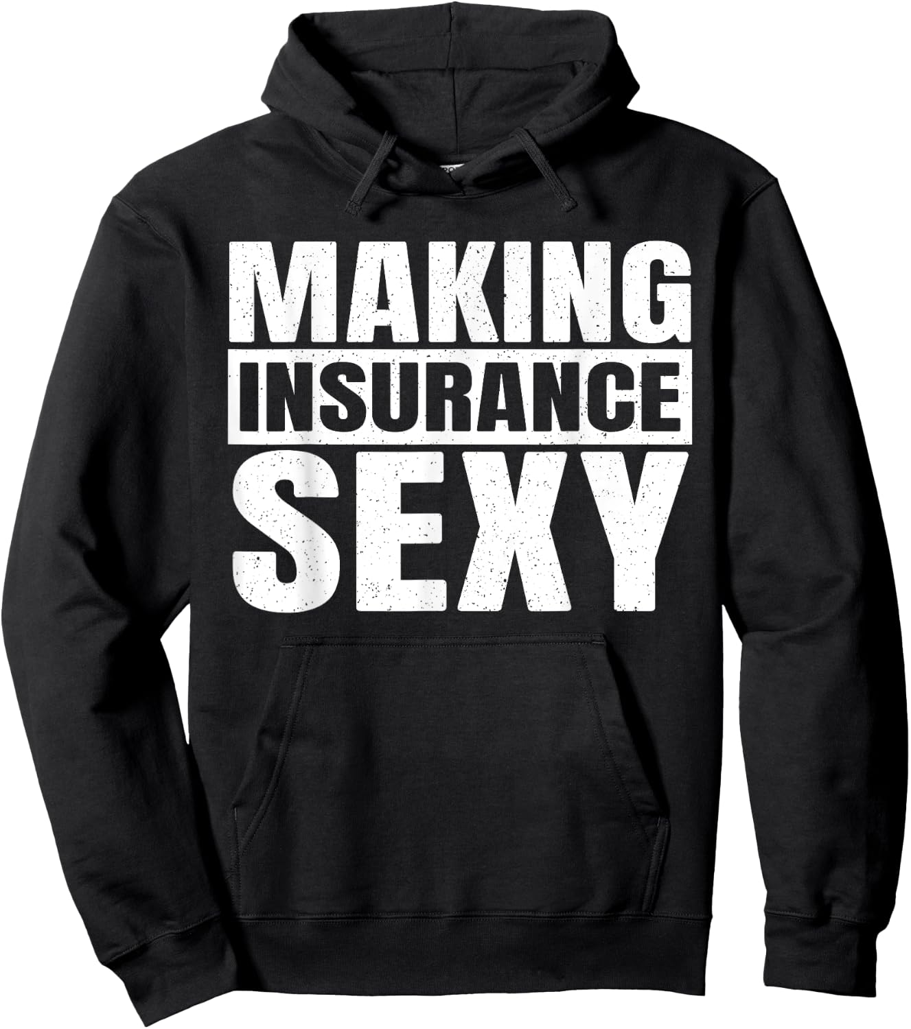 Funny Insurance Agent Art Women Insurance Advisor Hoodie - Hoodie | Black