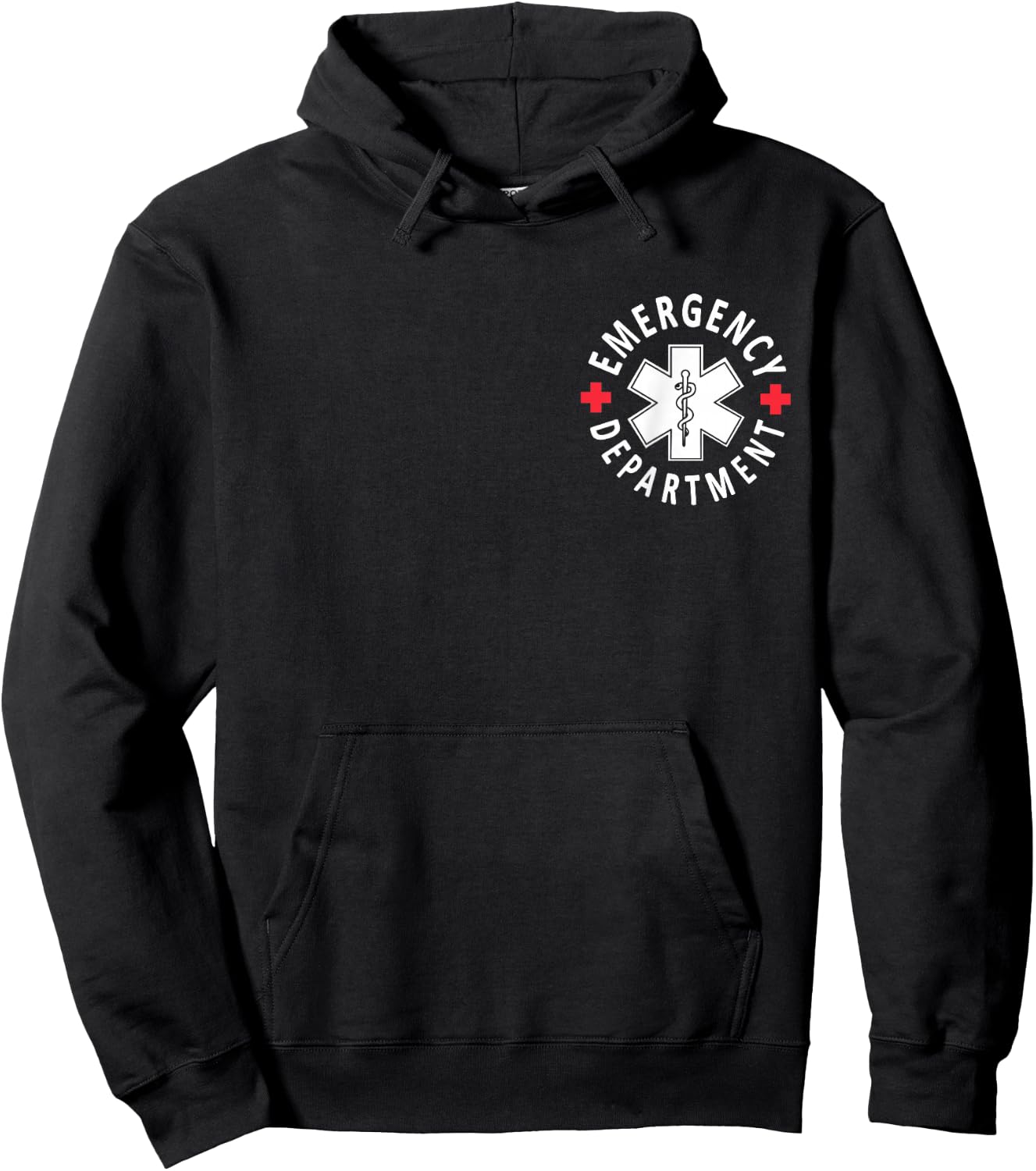 Emergency Department Emergency Room Healthcare Nursing Nurse Hoodie - Hoodie | Black