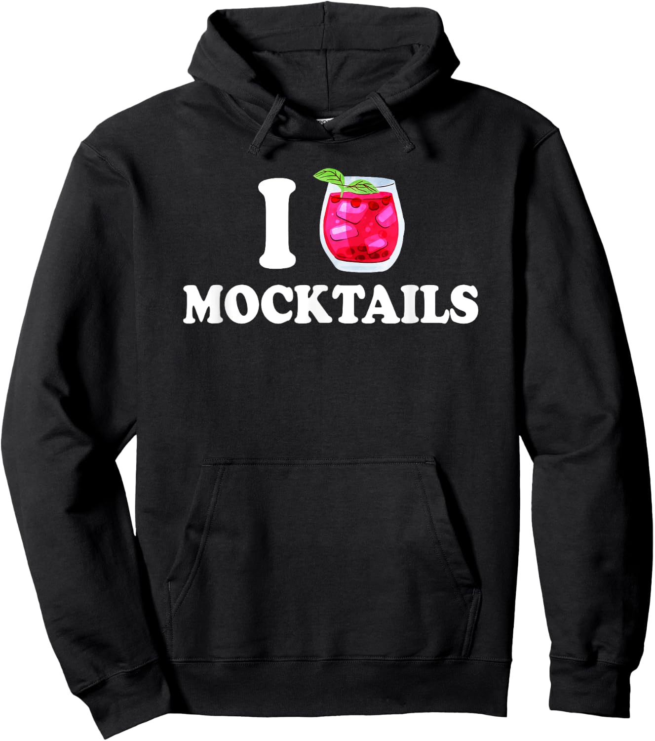 I Love Mocktails Hoodie - Hoodie | Black