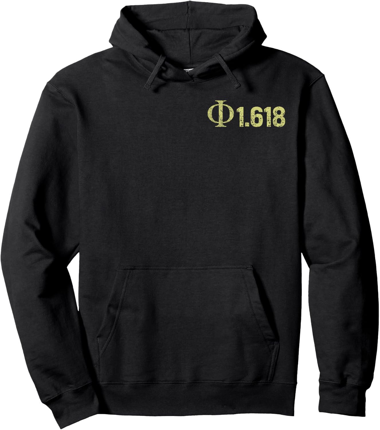 Phi Golden Ratio 1.618 Math Science Engineering STEM Hoodie - Hoodie | Black