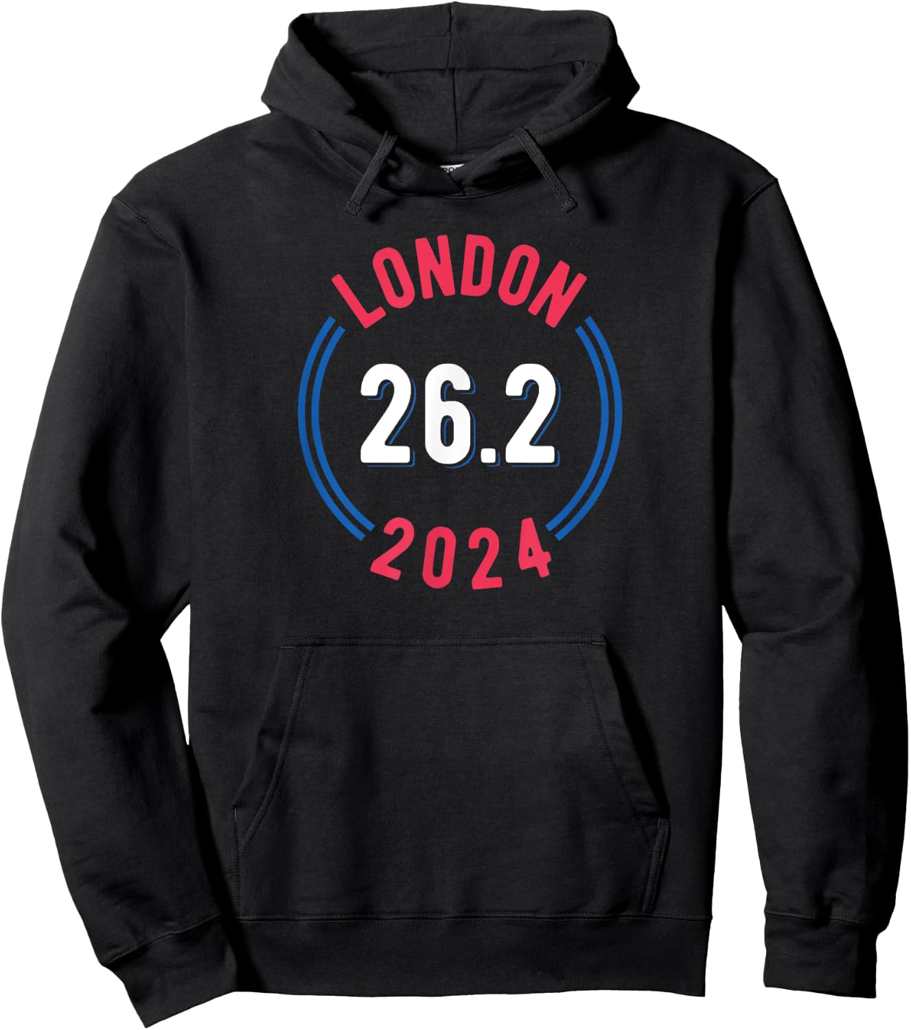 London 2024 Marathon 26.2 Hoodie - Hoodie | Black