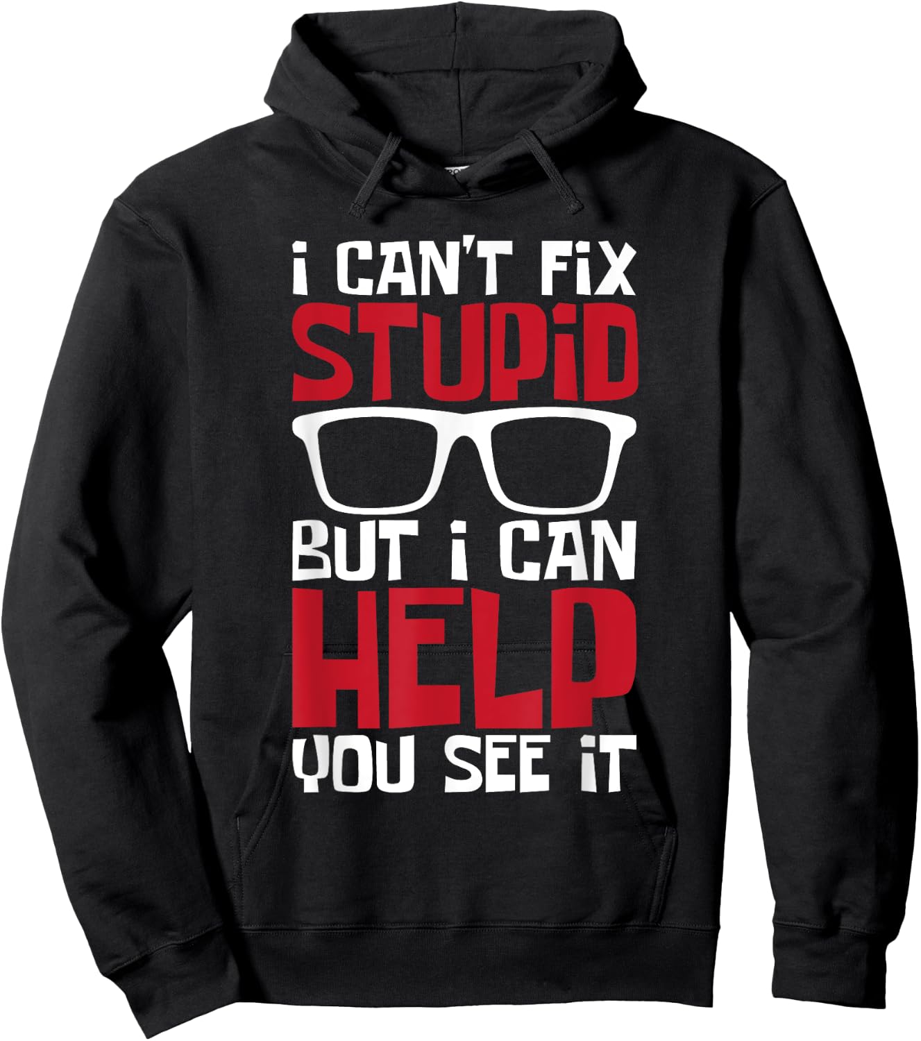 I Can Help You See It - Optometrist Optometry Eye Doctor Hoodie - Hoodie | Black