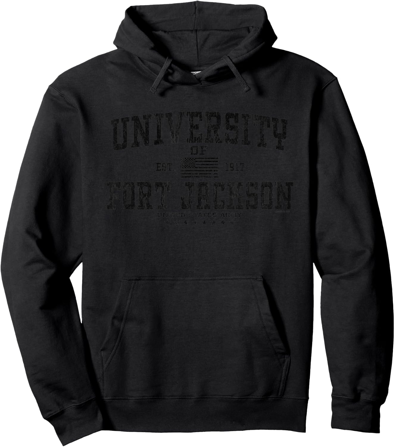 University of Fort Jackson - South Carolina Hoodie - Hoodie | Black